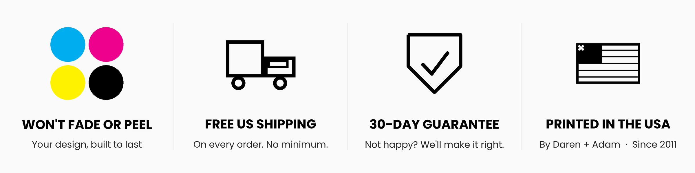 Free US shipping. 30-day returns. Printed in the USA.