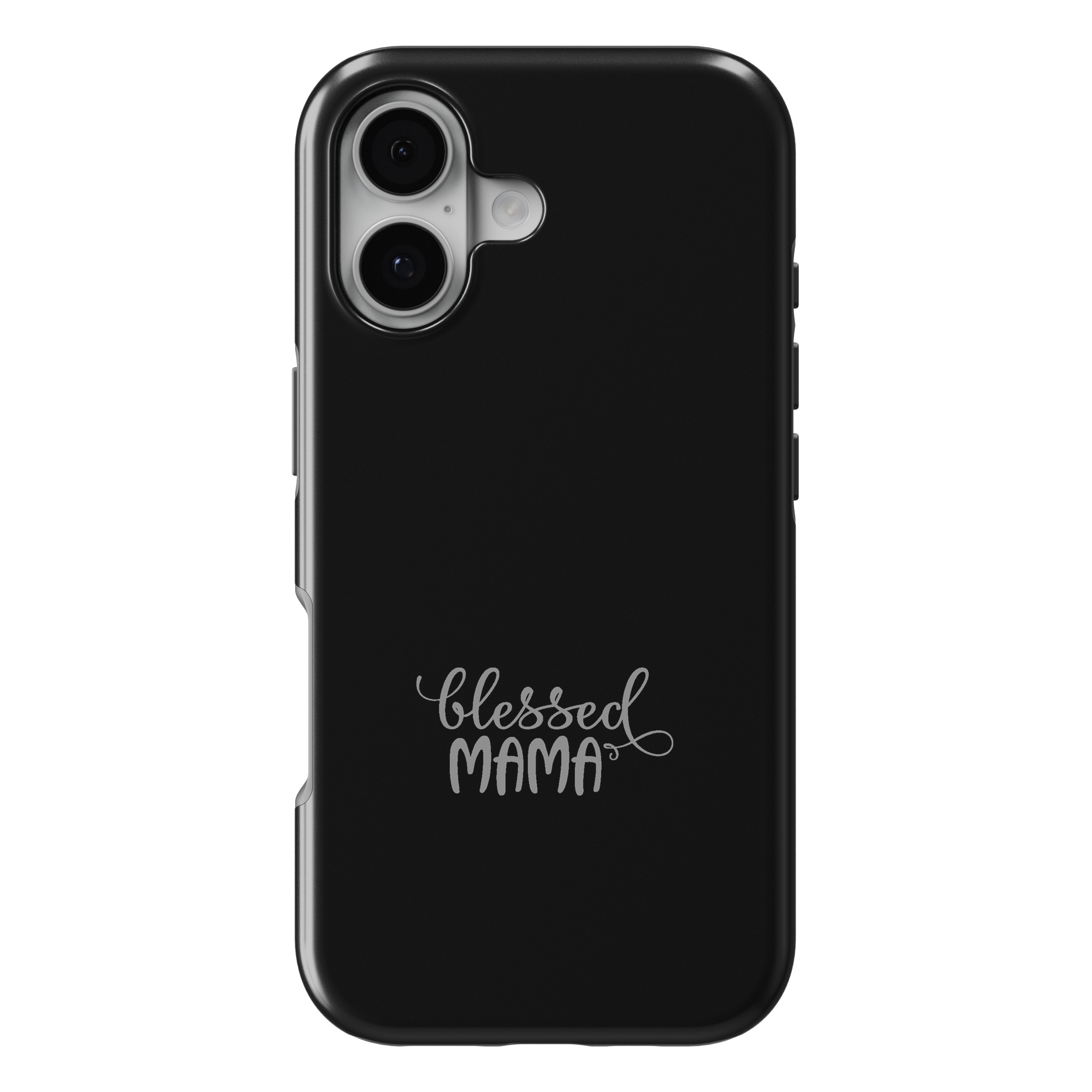 iPhone 17 MagSafe Tough Matte Case – Blessed Mama – Heart