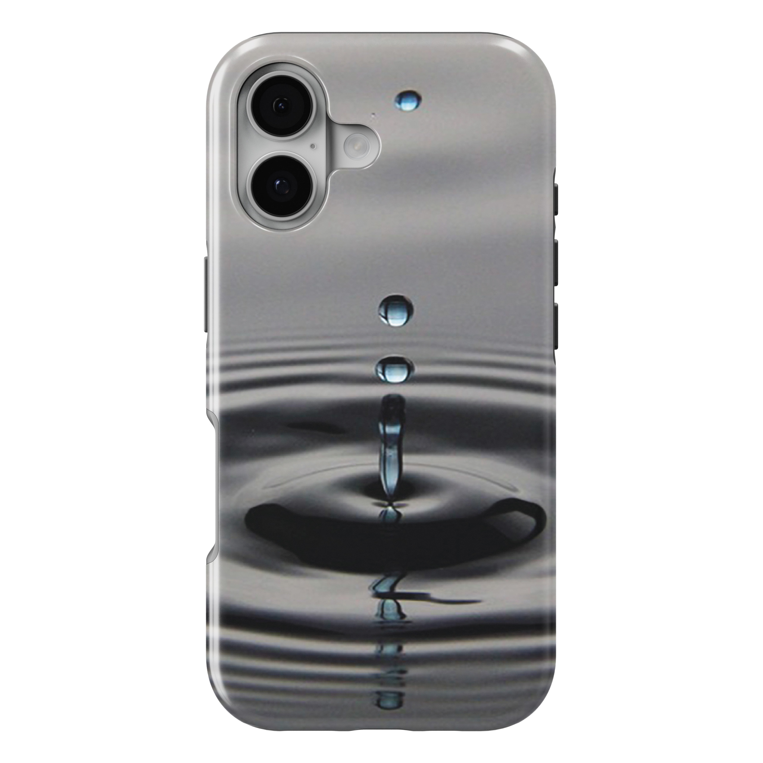 iPhone 17 MagSafe Tough Matte Case – Single Water Droplet