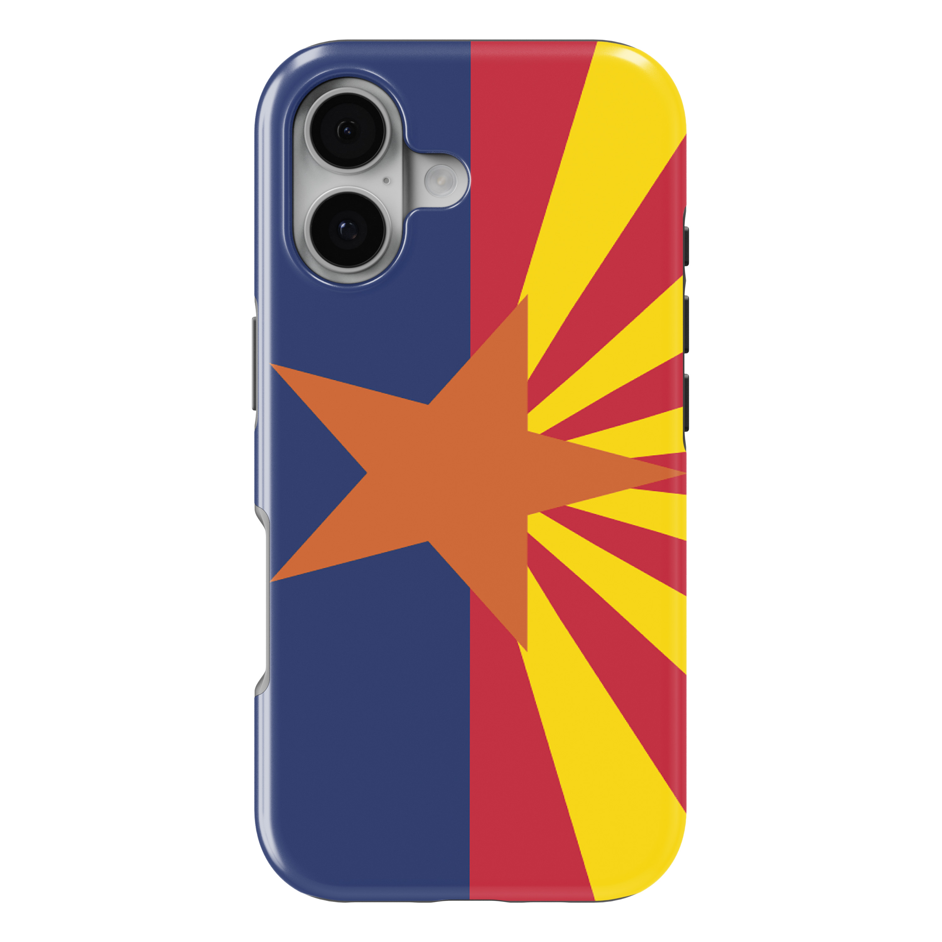 iPhone 17 MagSafe Tough Matte Case – State Flag of Arizona