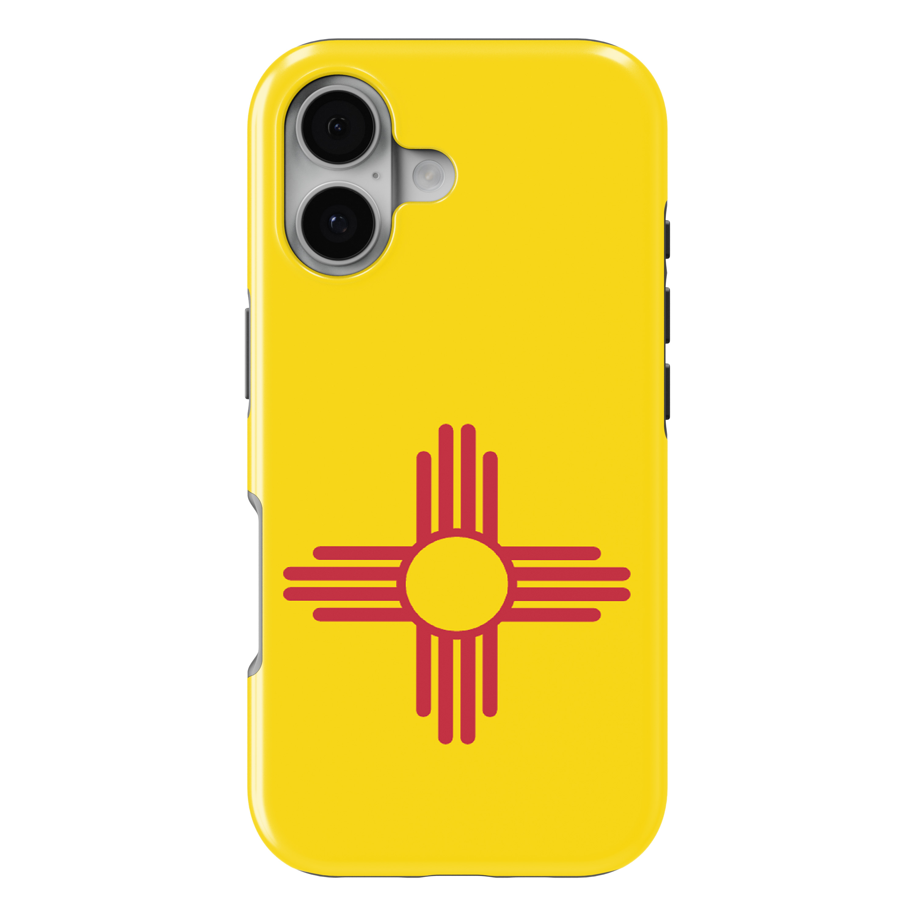 iPhone 17 MagSafe Tough Matte Case – State Flag of New Mexico