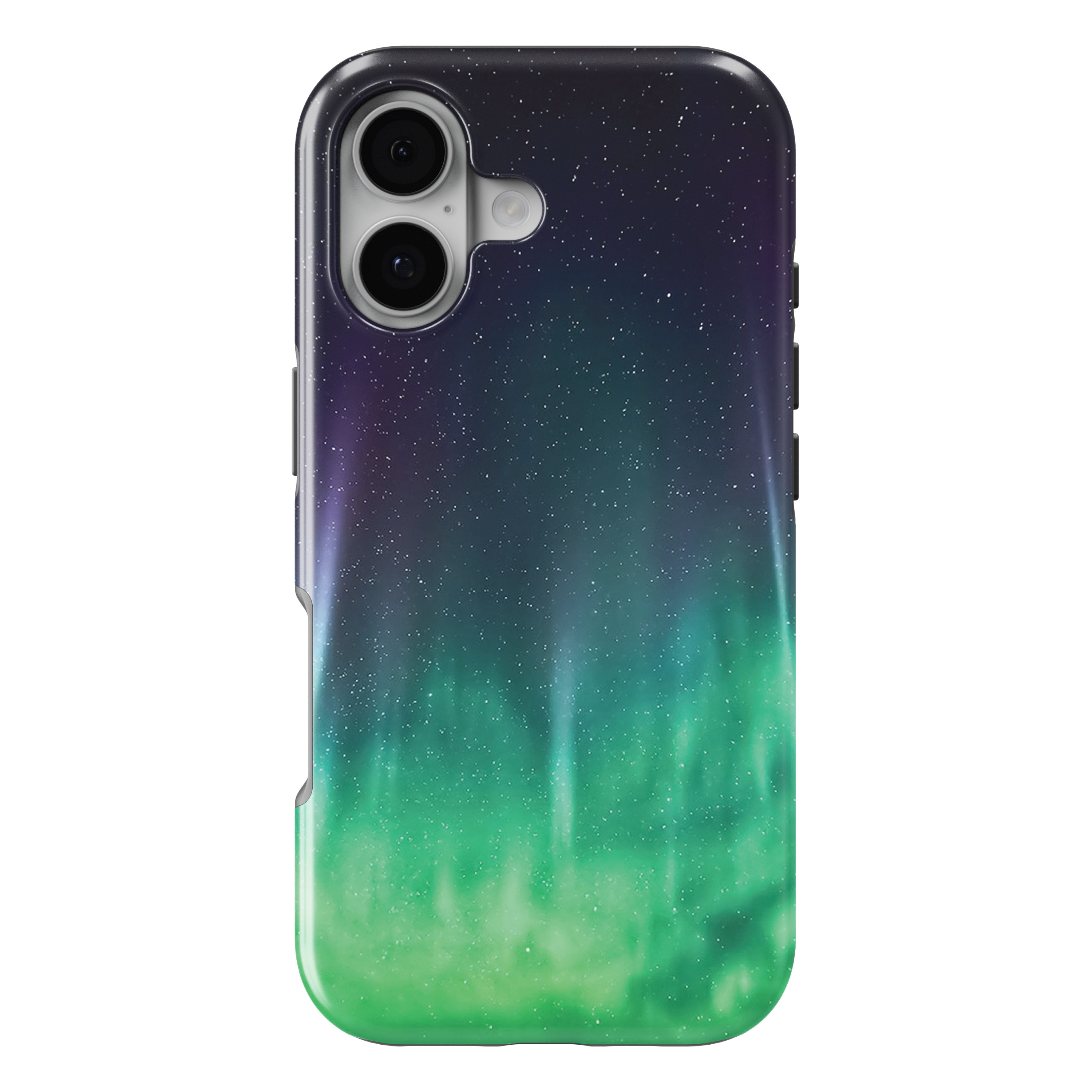 iPhone 17 MagSafe Tough Matte Case – Aurora Borealis Northern Lights