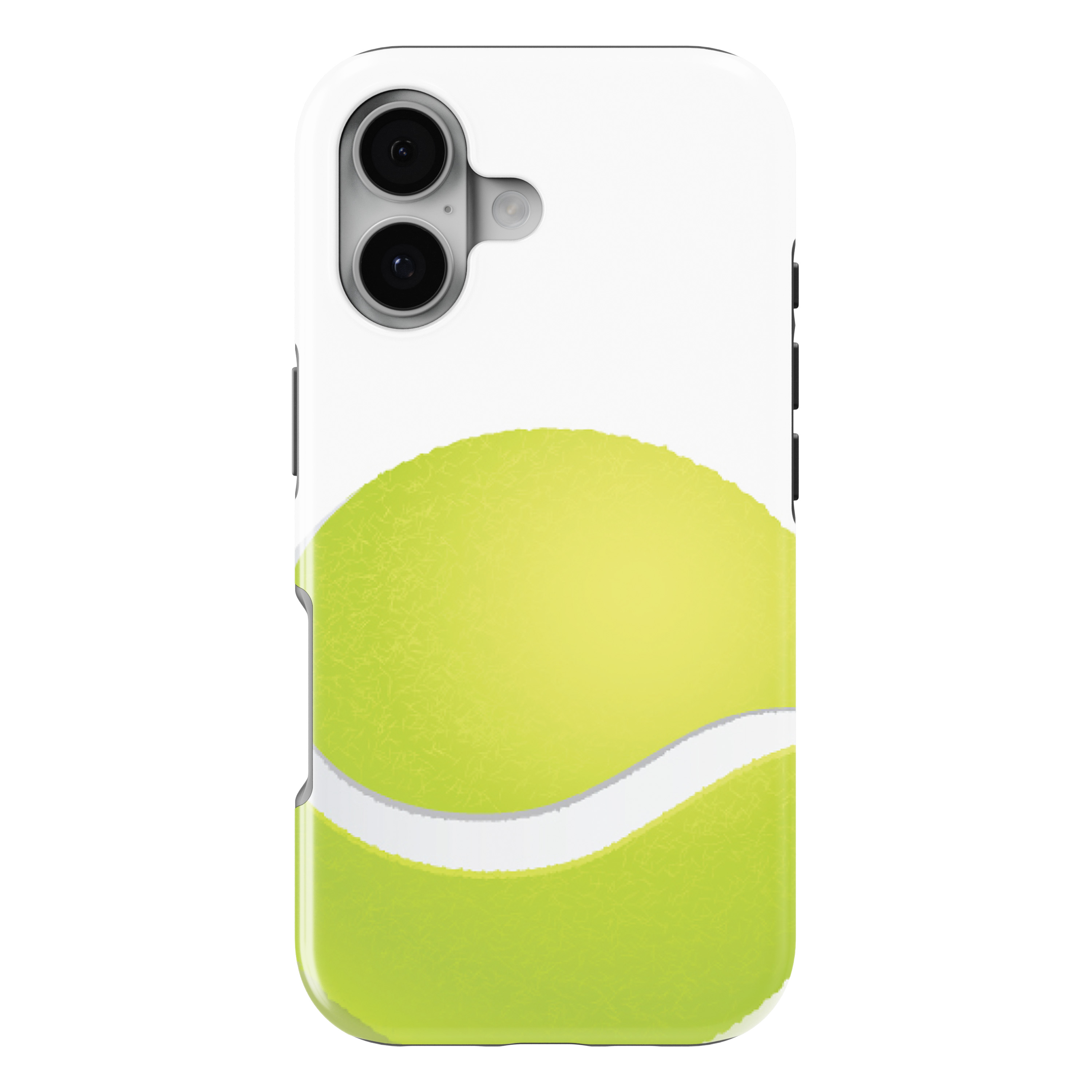 iPhone 17 MagSafe Tough Matte Case – Green Tennis Ball