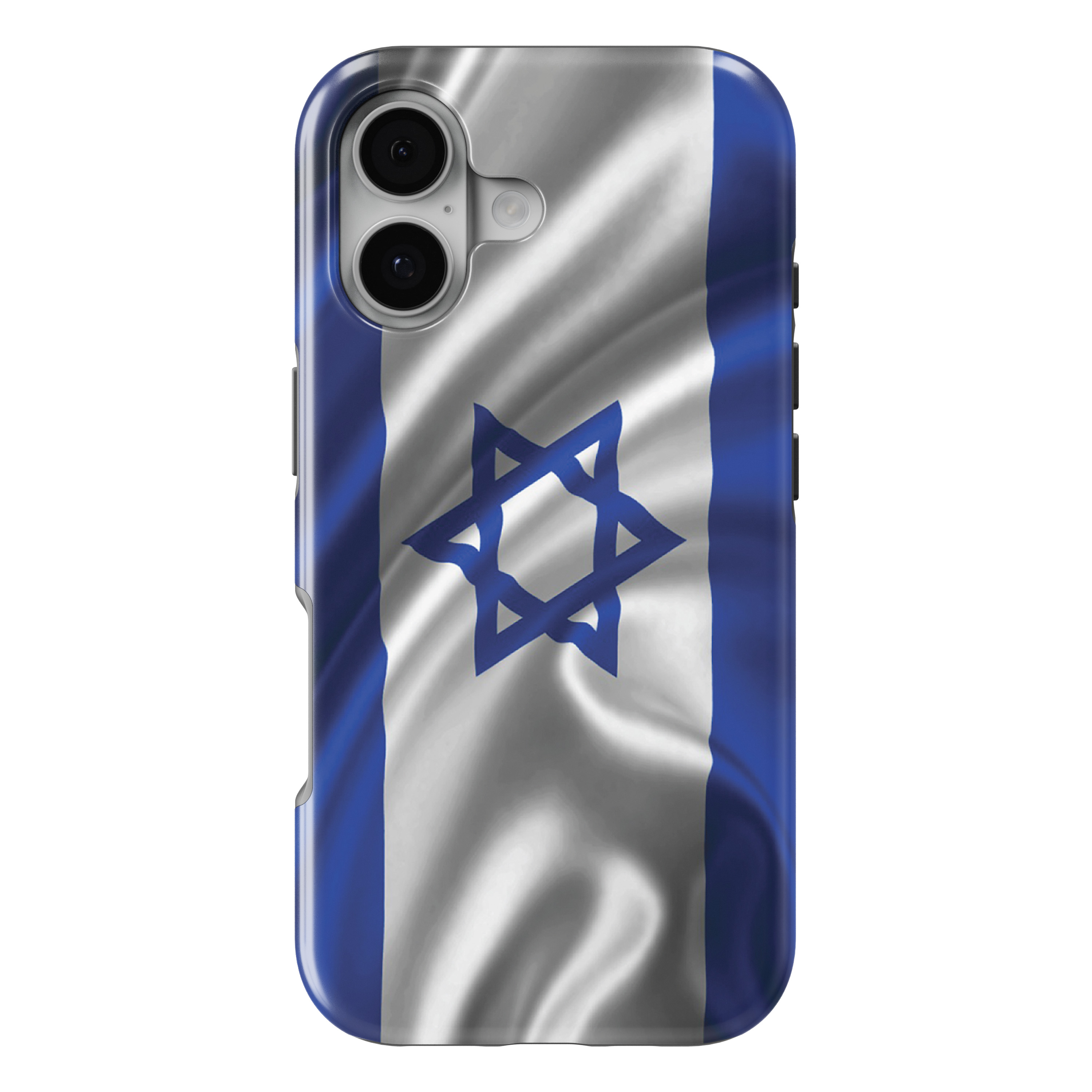 iPhone 17 MagSafe Tough Matte Case – Israel Israeli Waving Flag