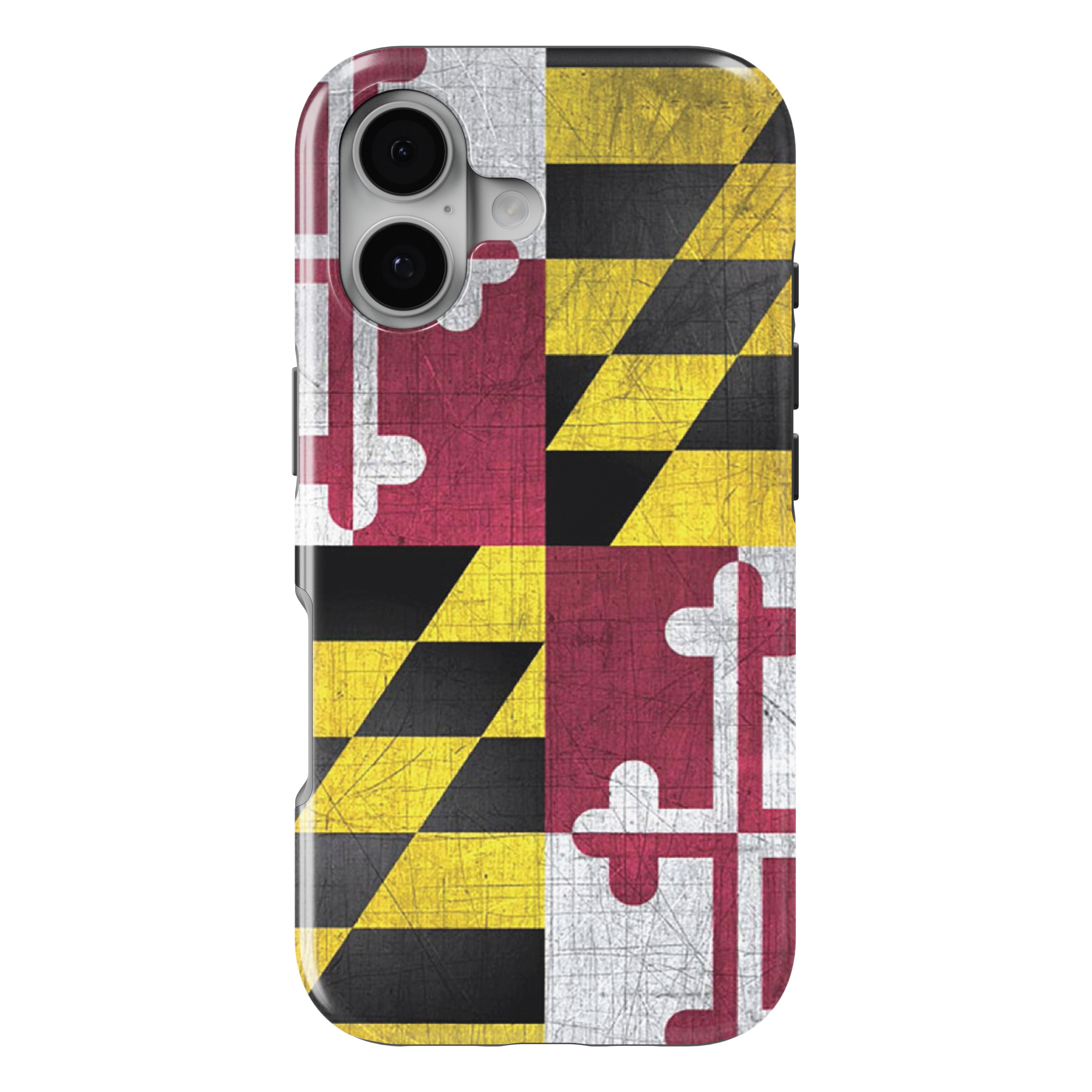 iPhone 17 MagSafe Tough Matte Case – Old Weather Maryland Flag