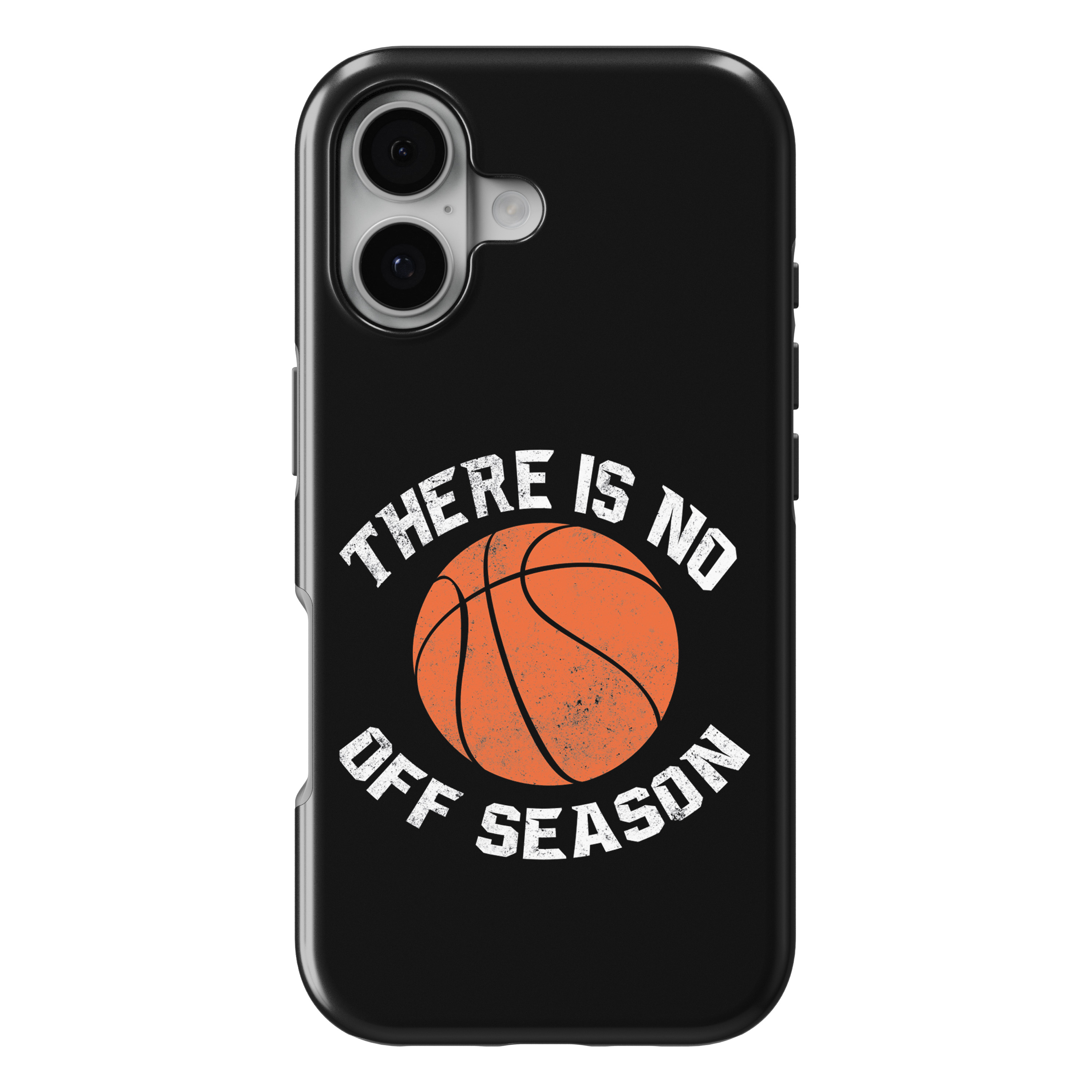 iPhone 17 MagSafe Tough Matte Case – Basketball There is No Off Season